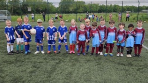 images from St Maelruans FC under8 team